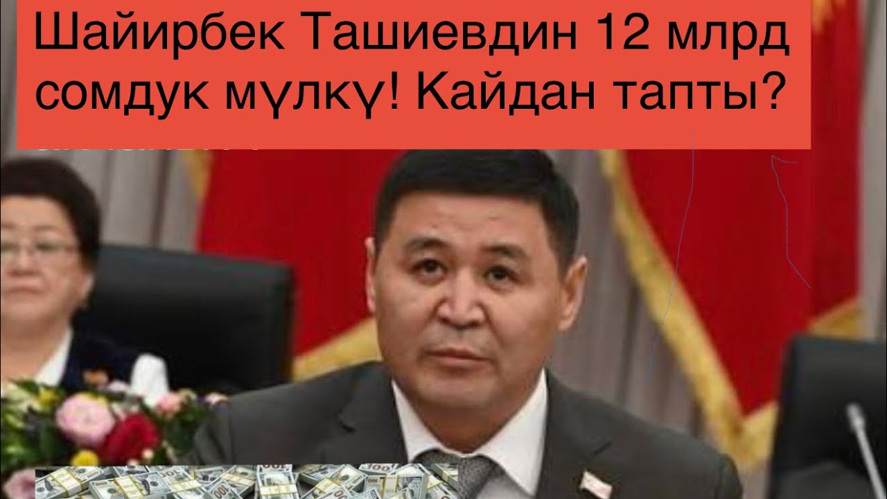 Шайирбек Ташиевде 12 млрд сомдук мүлкү бар экен! Сиздин канча мүлкүңүз бар? 