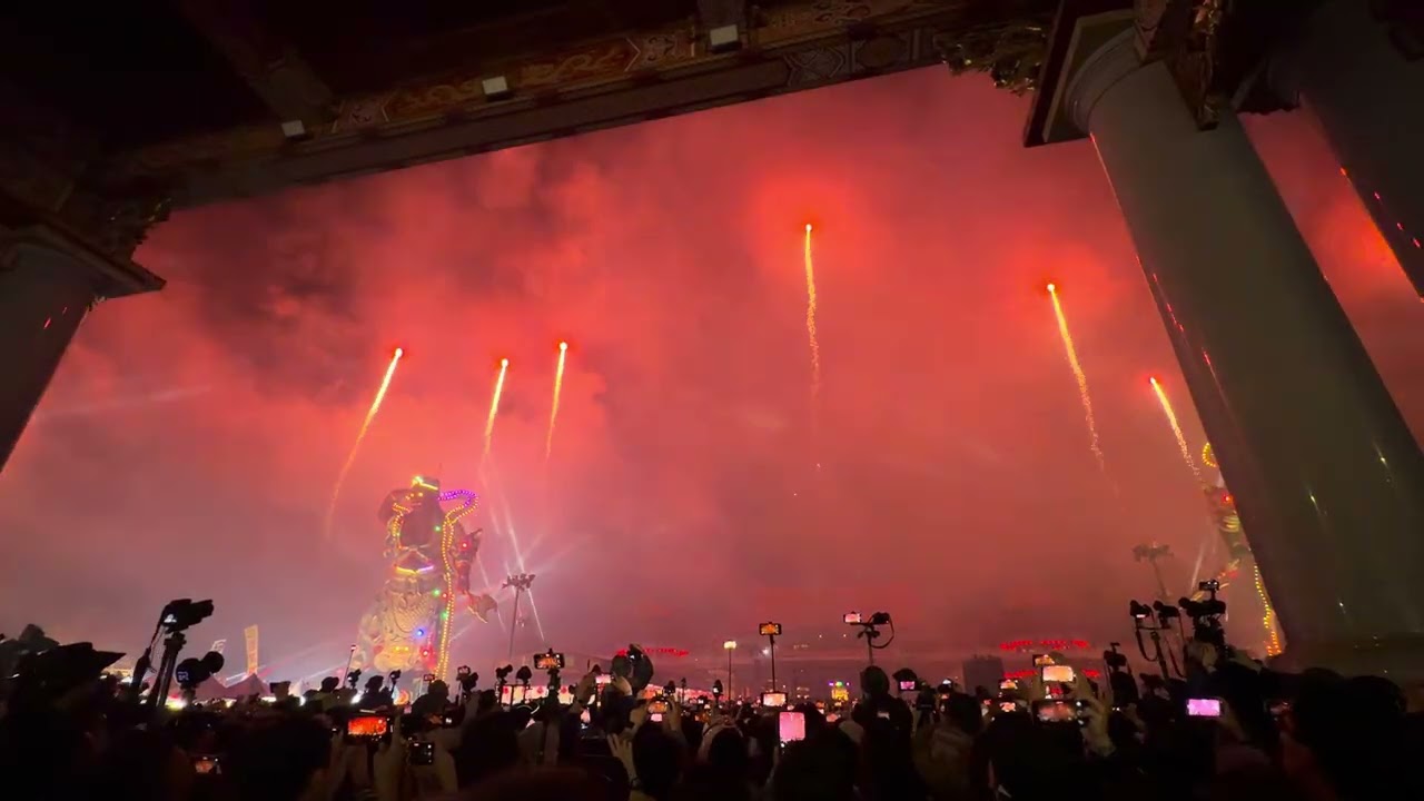 台南土城正統鹿耳門聖母廟煙火2026 part1