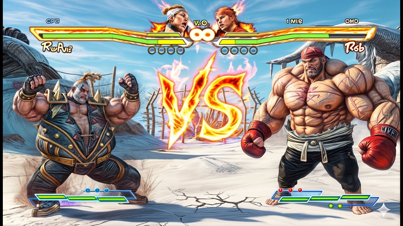 Street Fighter X Tekken | SAKURA & RUFUS VS BOB & JULİA  (Hardest) - Street Fighter X Tekken