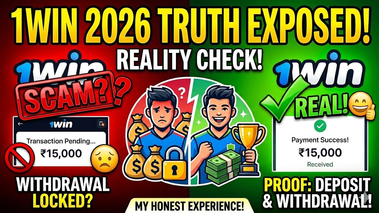 1win Withdrawal Problem & Deposit Issues | 1win Real or Fake? Honest Review 2026 #1win #1xbet #ipl