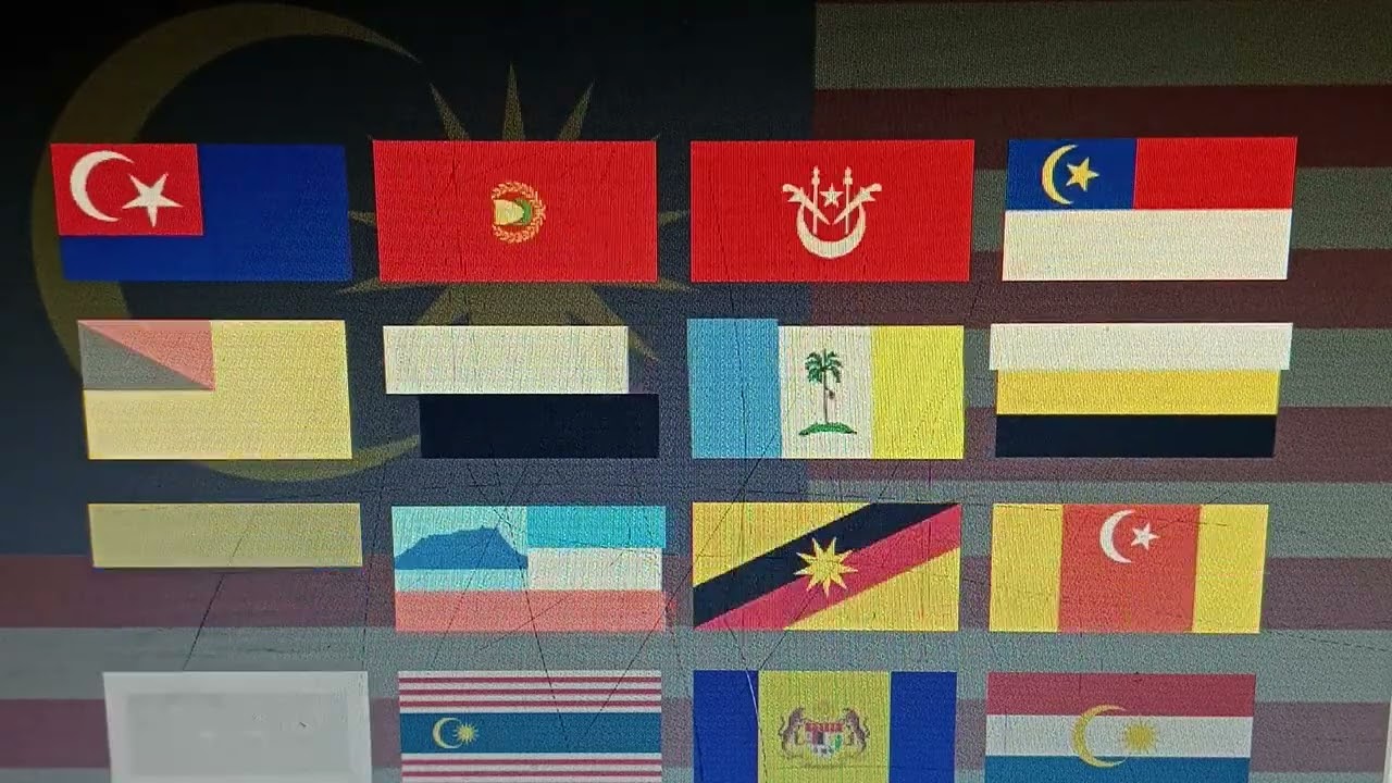 Flag Band The Malaysian State