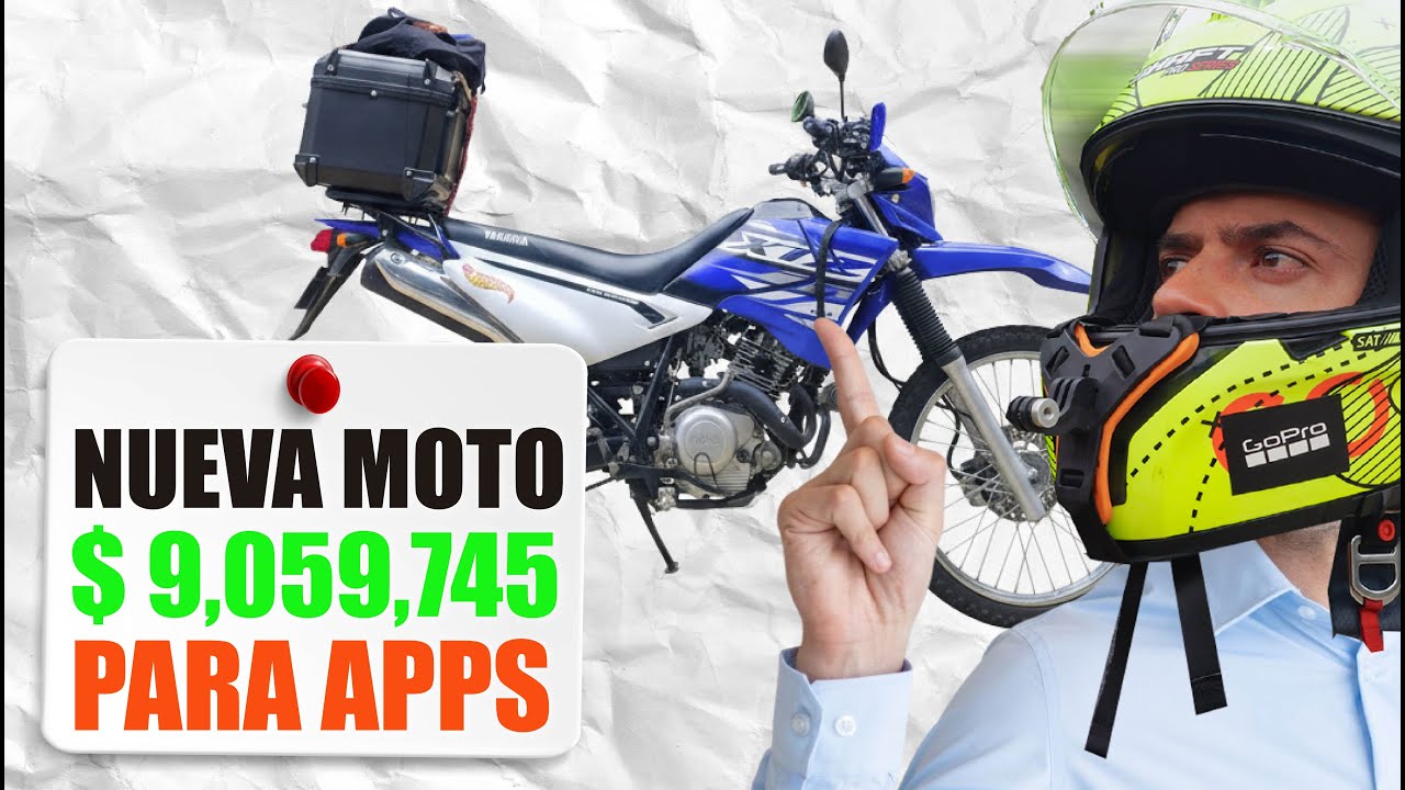 Esta es mi NUEVA MOTO para TRABAJAR en APLICACIONES (LA MEJOR DEL MERCADO)
