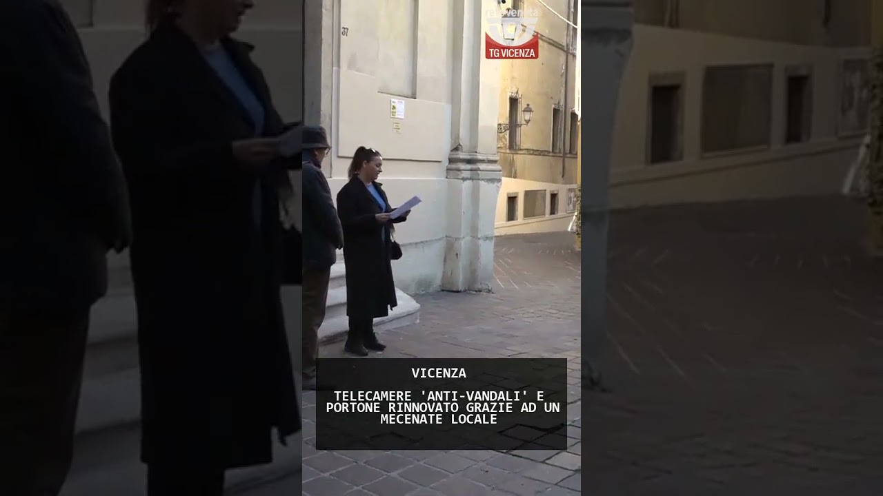 TELECAMERE 'ANTI-VANDALI' E PORTONE RINNOVATO GRAZIE AD UN MECENATE LOCALE | 06/10/2025