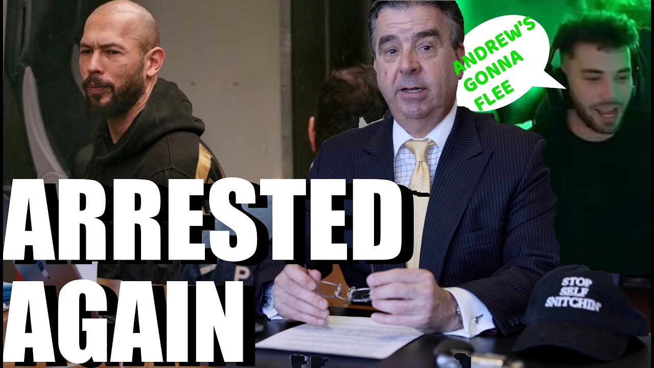 ANDREW TATE ARRESTED AGAIN DUE TO ADIN ROSS
