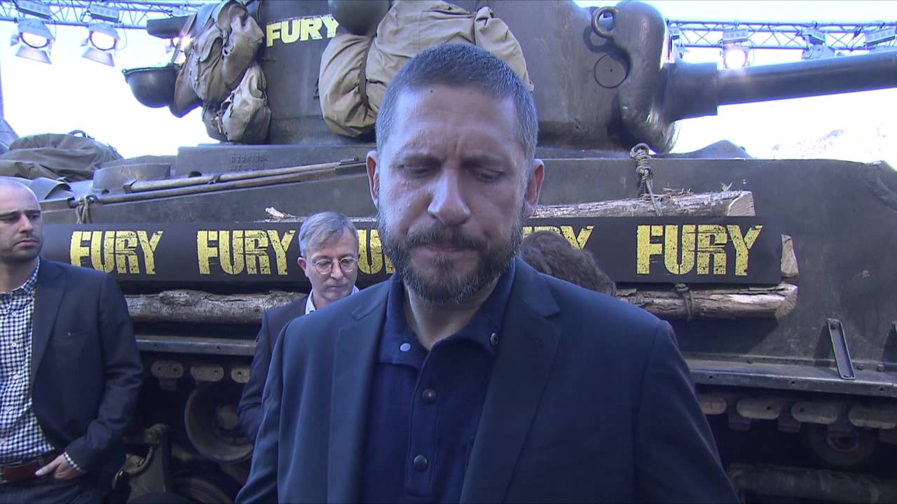 Fury: Director/Writer David Ayer Paris Movie Premiere Interview | ScreenSlam