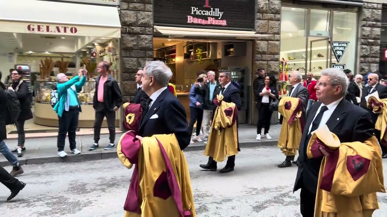 Florence 意大利佛罗伦萨游行