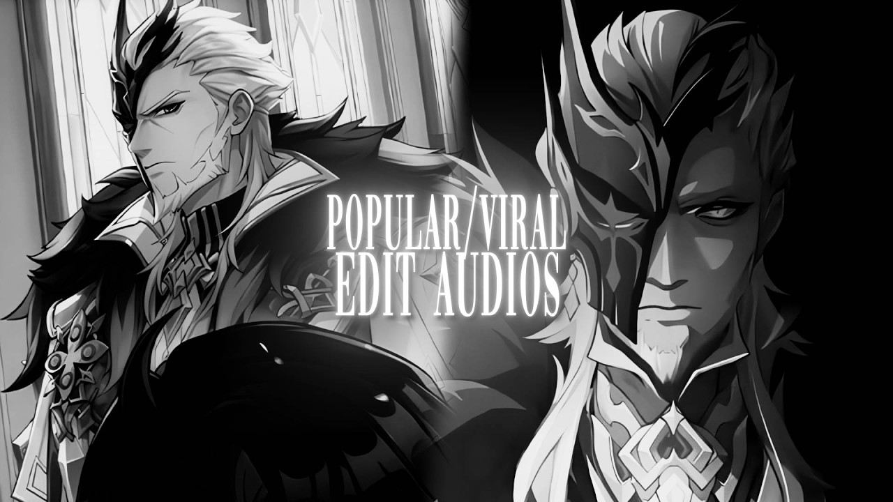 ˚꩜｡ popular/viral edit audios + timestamps