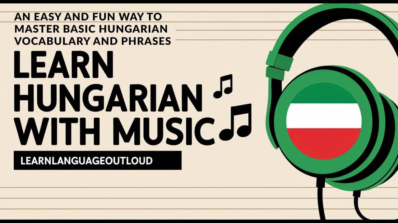 Learn Hungarian with music for beginners to boost vocabulary, pronunciation & language skills easily