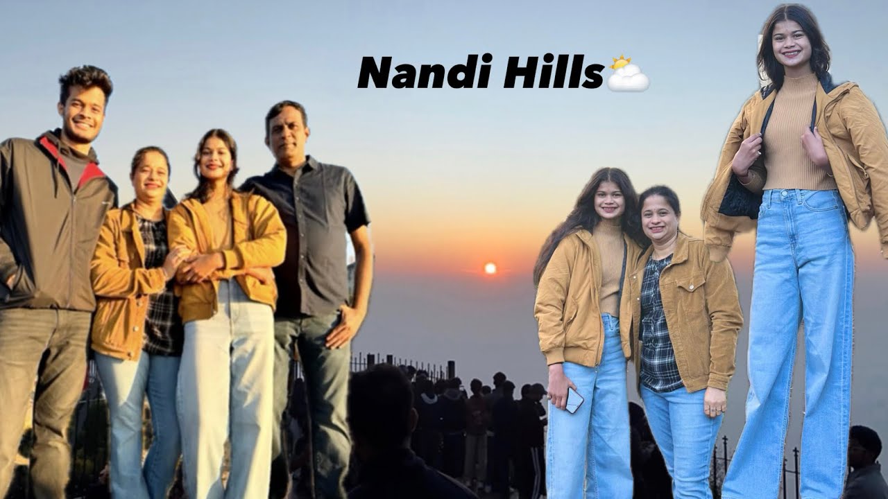 Nandi Hills alli sunrise nodoke hogidvi⛅️❤️