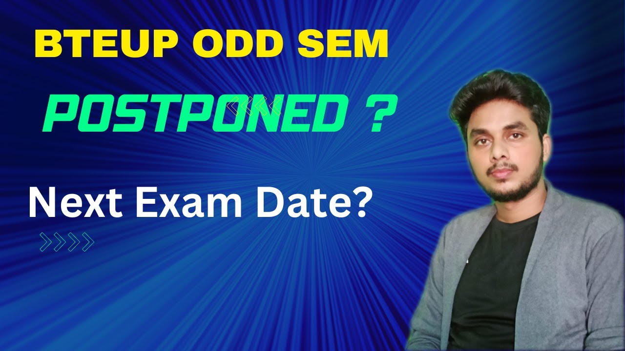 BTEUP Odd semester Exam Kab Hoga??