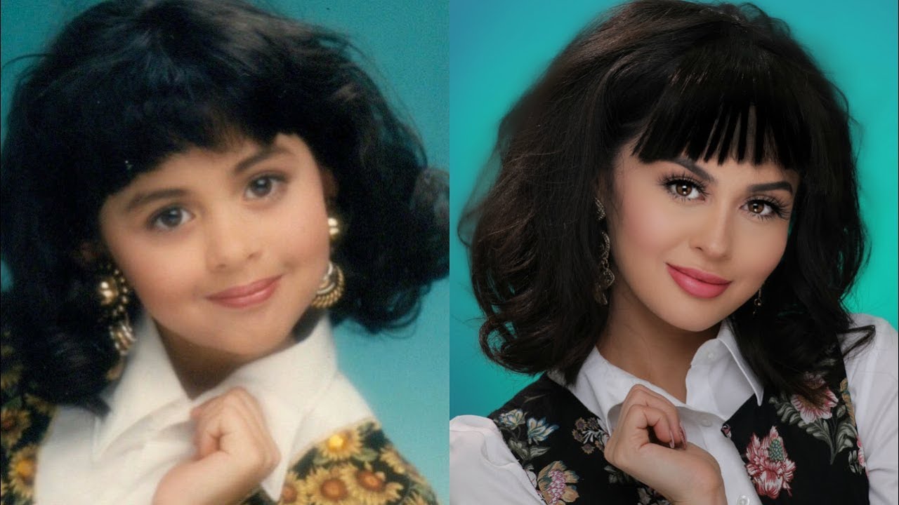 Recreating My Baby Glamour Shot