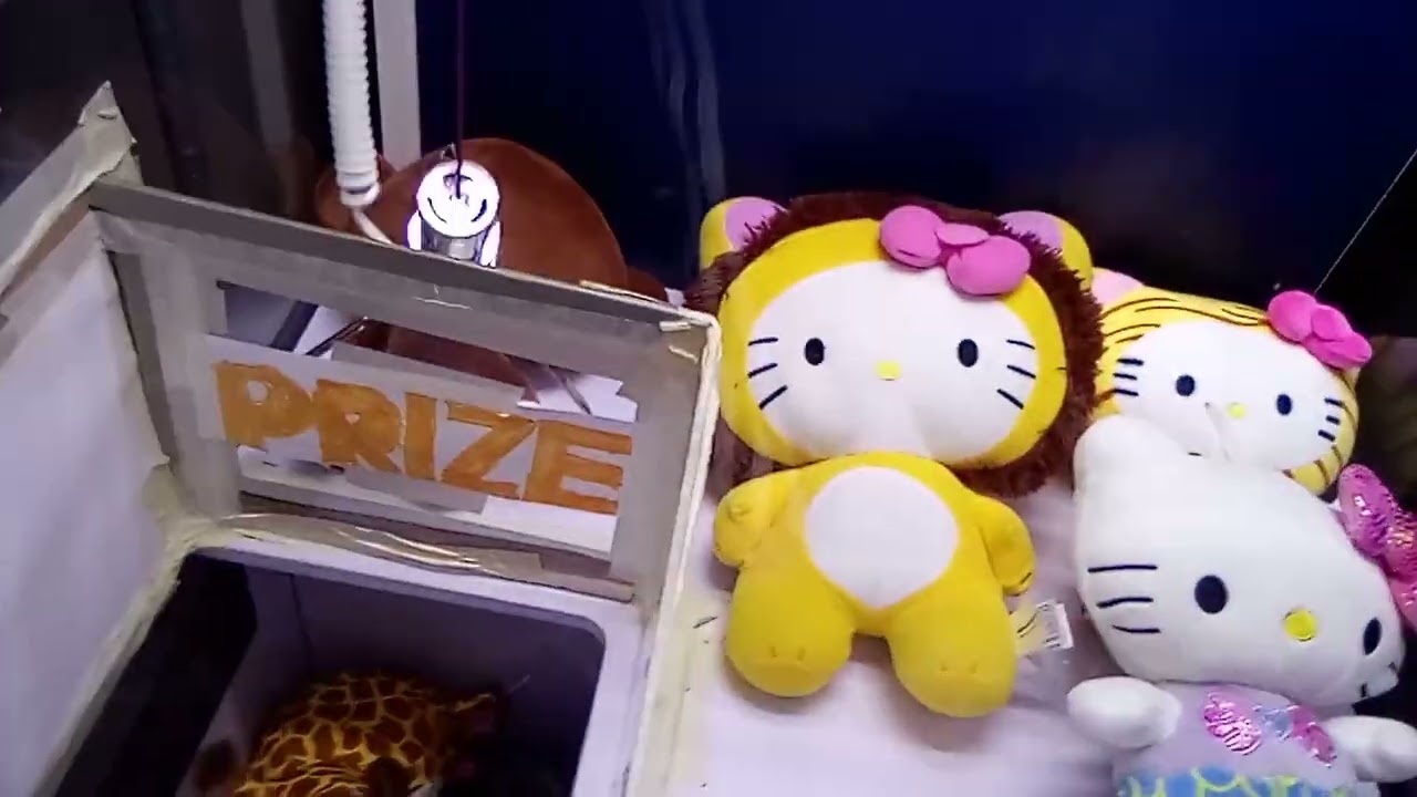 My Own Hello Kitty Claw Machine!