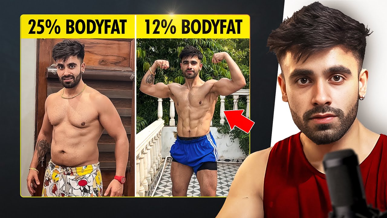 I LOST 20kgs & Hit 12% Body Fat in 90 Days | DIET & WORKOUT PLAN INCLUDED 🇮🇳🍚 | The-60 STRATEGY 