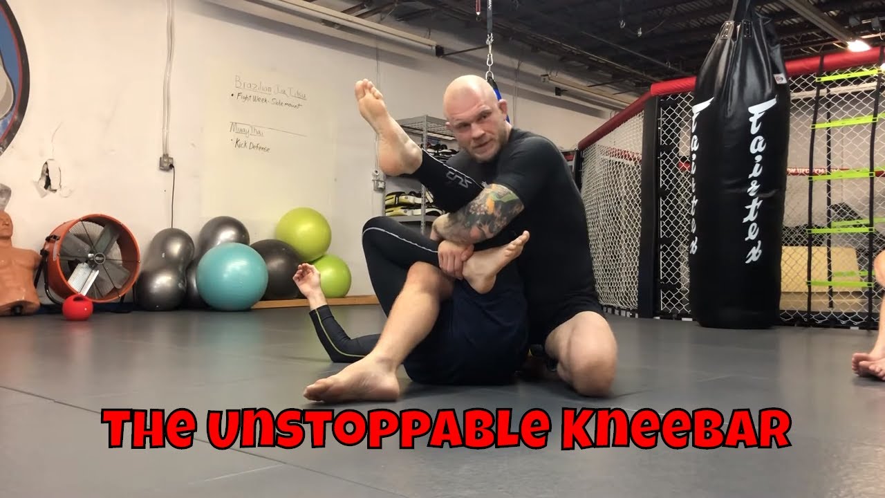 The Unstoppable Kneebar from Top Half Guard