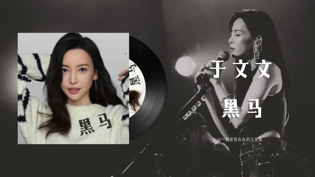 【歌詞版】于文文 Kelly Yu 《黑馬》