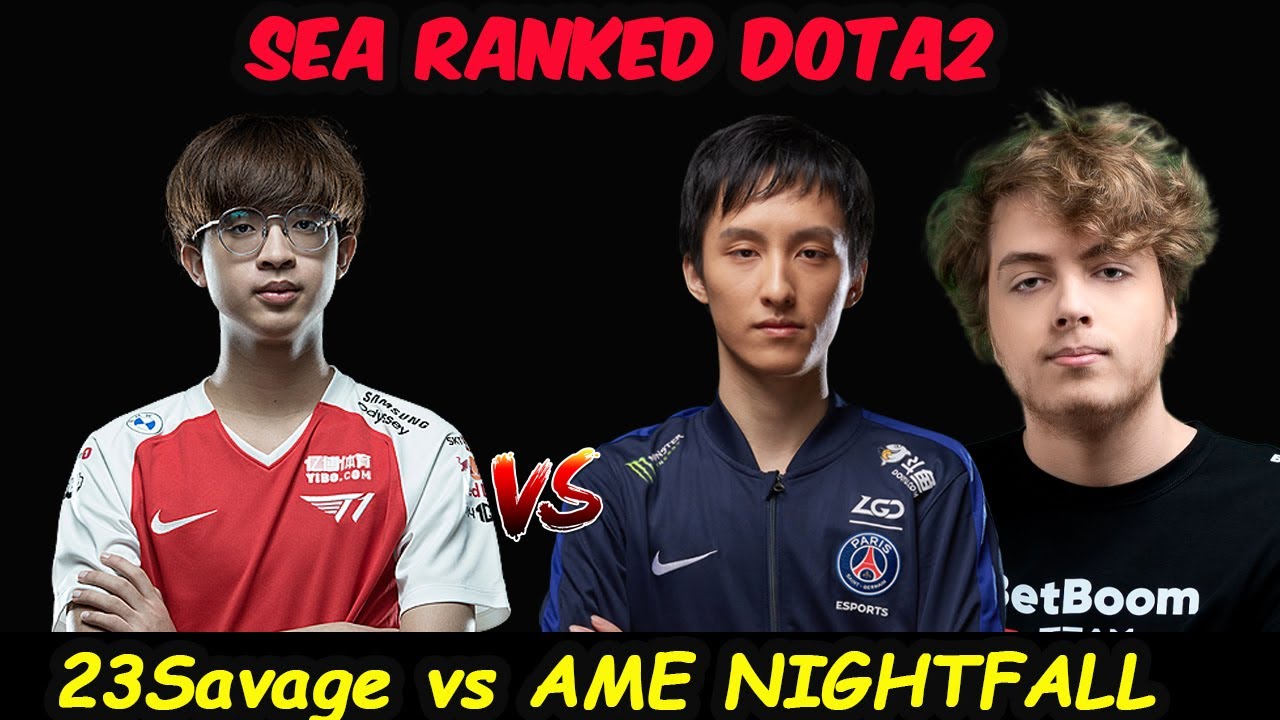 23savage Anti-Mage Carry vs Ame & Nightfall &ndash; SEA Ranked Highlights