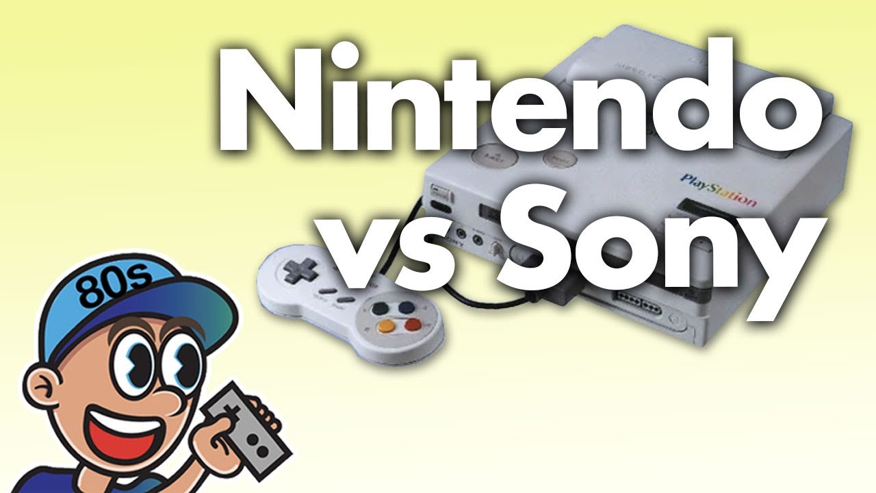 Соперничество Nintendo и Sony (начало 90-х)