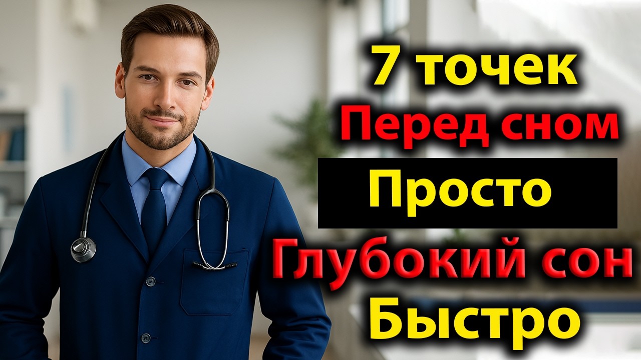 В Пожилом Возрасте Касайтесь Этих 7 Точек Перед Сном — Сон Станет Крепче Уже Через Несколько Дней!