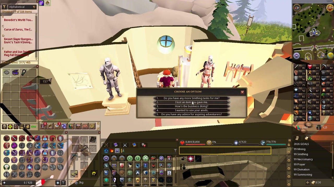Runescape 3 : A bit of a questing day... Also WE HAVE A CLAN! The Gamers Den Arrives in Runescape