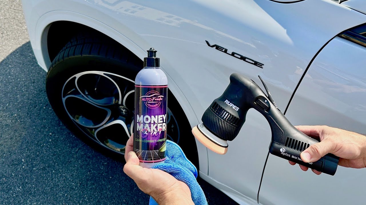 How to Clean and Maintain White Cars | Auto Fanatic Money Maker 3 In 1 Mini Detail