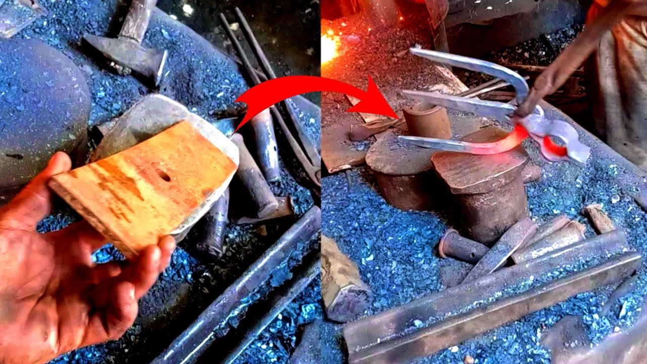 كيف تصنع مذراة / How to make a pitchfork