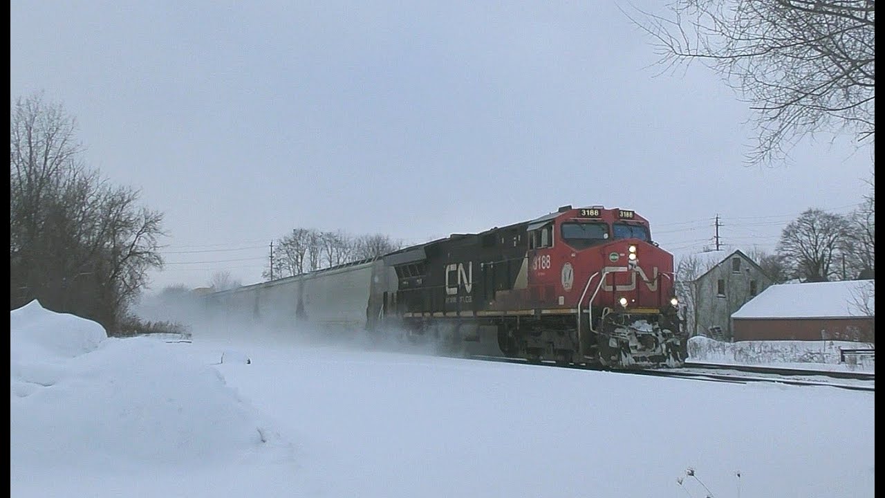 RAILREEL Monster Time CN 139 CN 394 Ingersoll Ontario Jan 22 2026