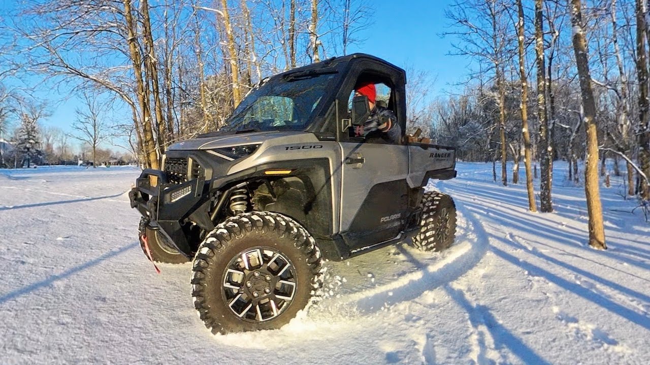 -5 Degrees Polaris Ranger XD 1500 Heater Ride Test #453