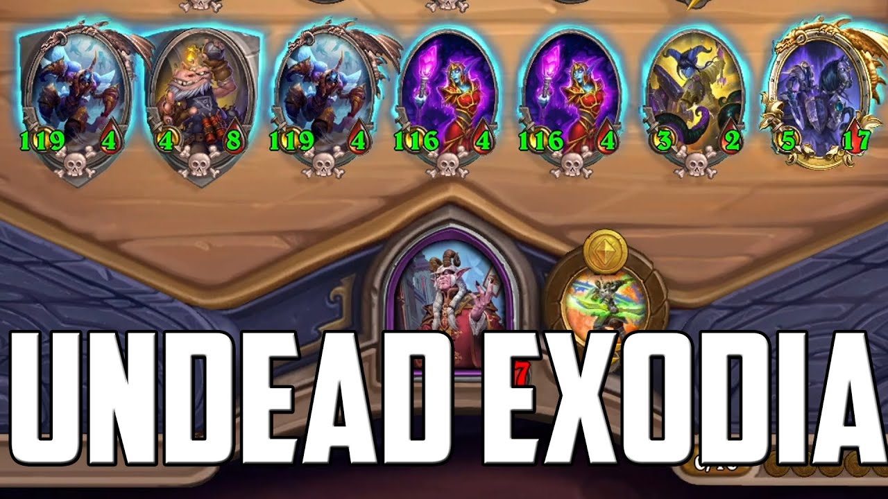 The Undead Exodia | Hearthstone battlegrounds