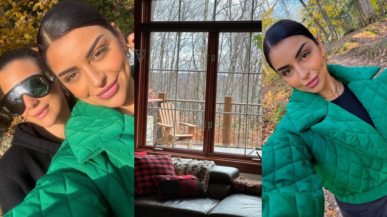 قضينا ليله كاملة ب كوخ خشبي وسط الغابة 🍂🤎