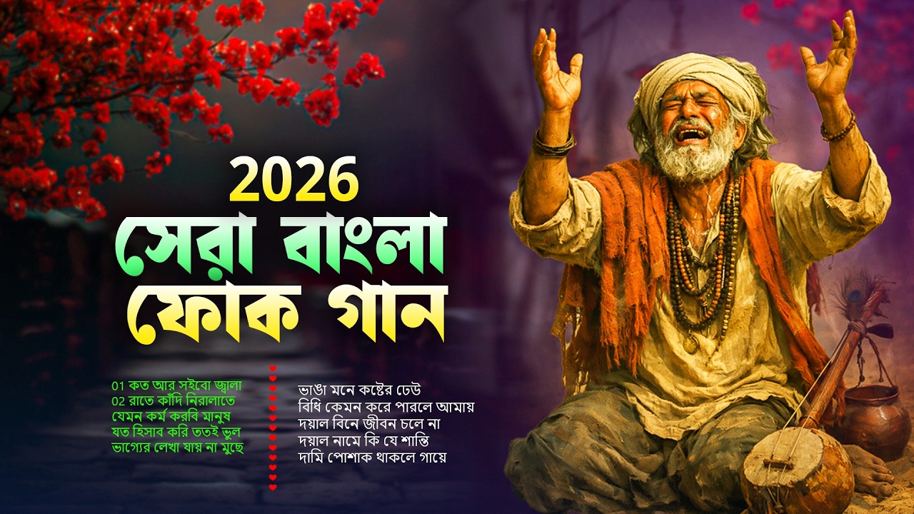 কত আর সইবো জ্বালা | হৃদয় ভাঙা কষ্টের বাউল গান | Bangla Baul Sad Song 2026