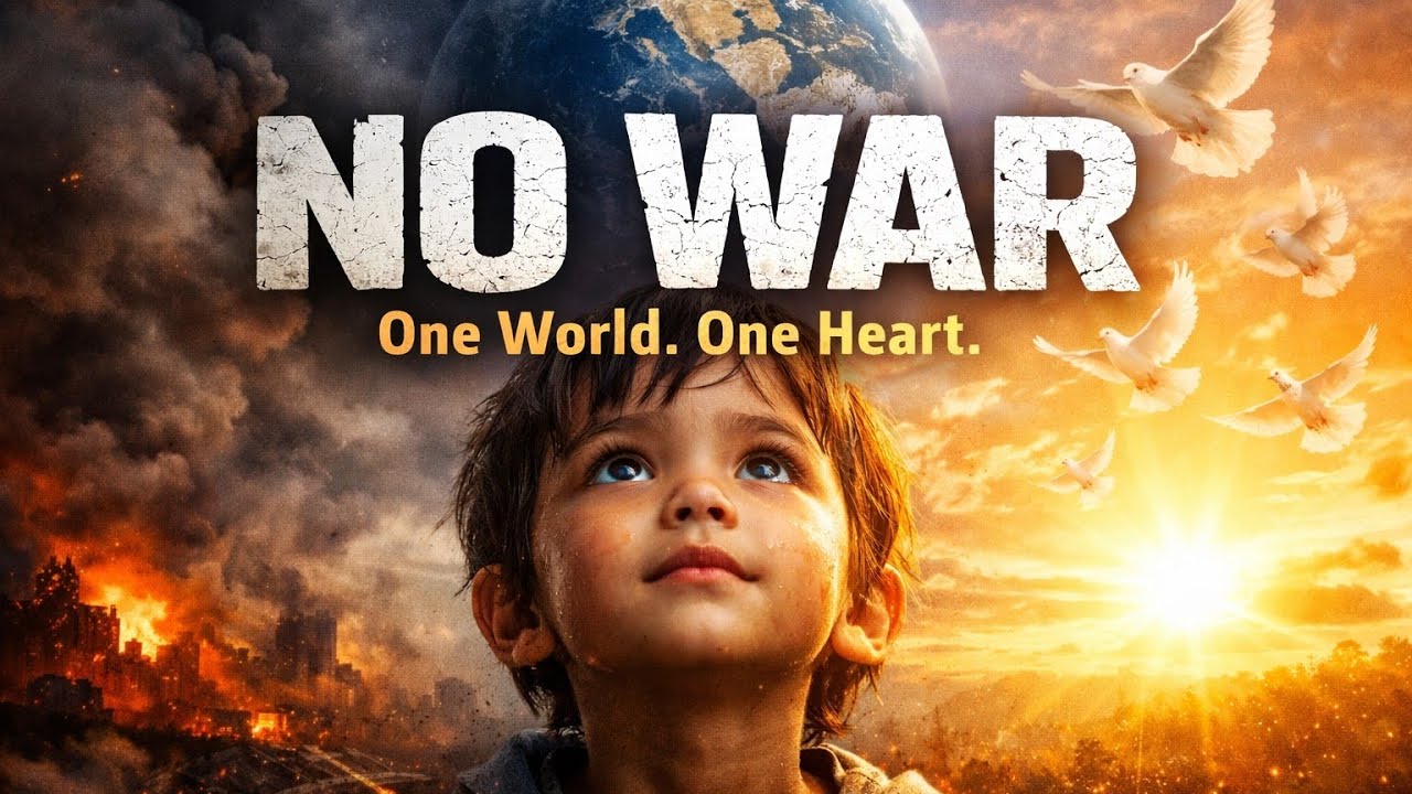 ONE WORLD, NO WAR 🌍 | Global Peace Rap Anthem 2026