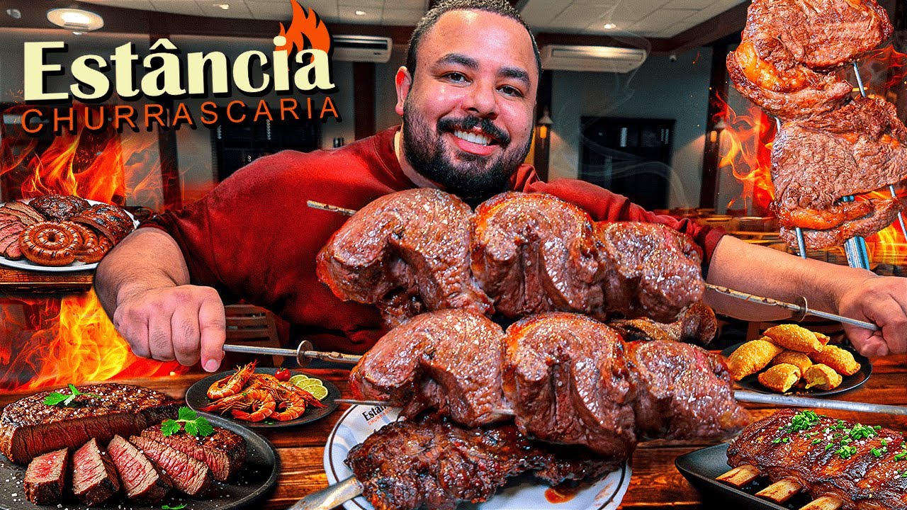 FALINDO A CHURRASCARIA NOVA!  *Faltou carne