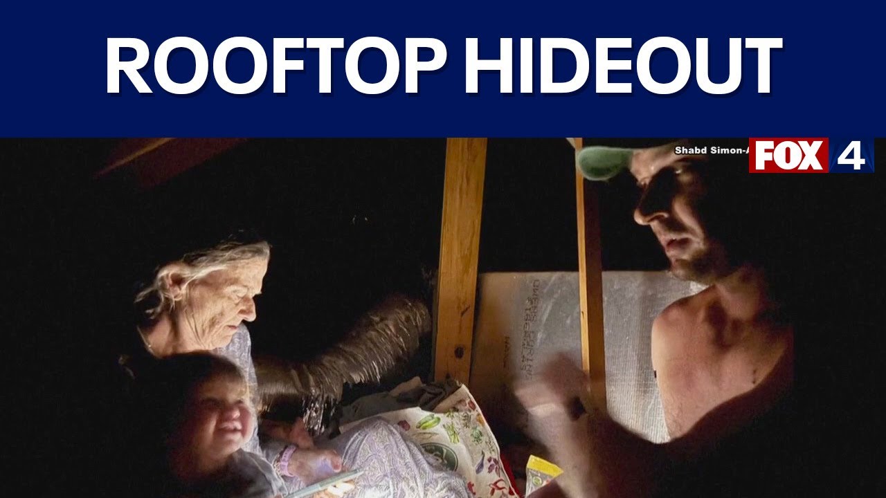 Hunt family shares story, video of narrow escape from deadly flood