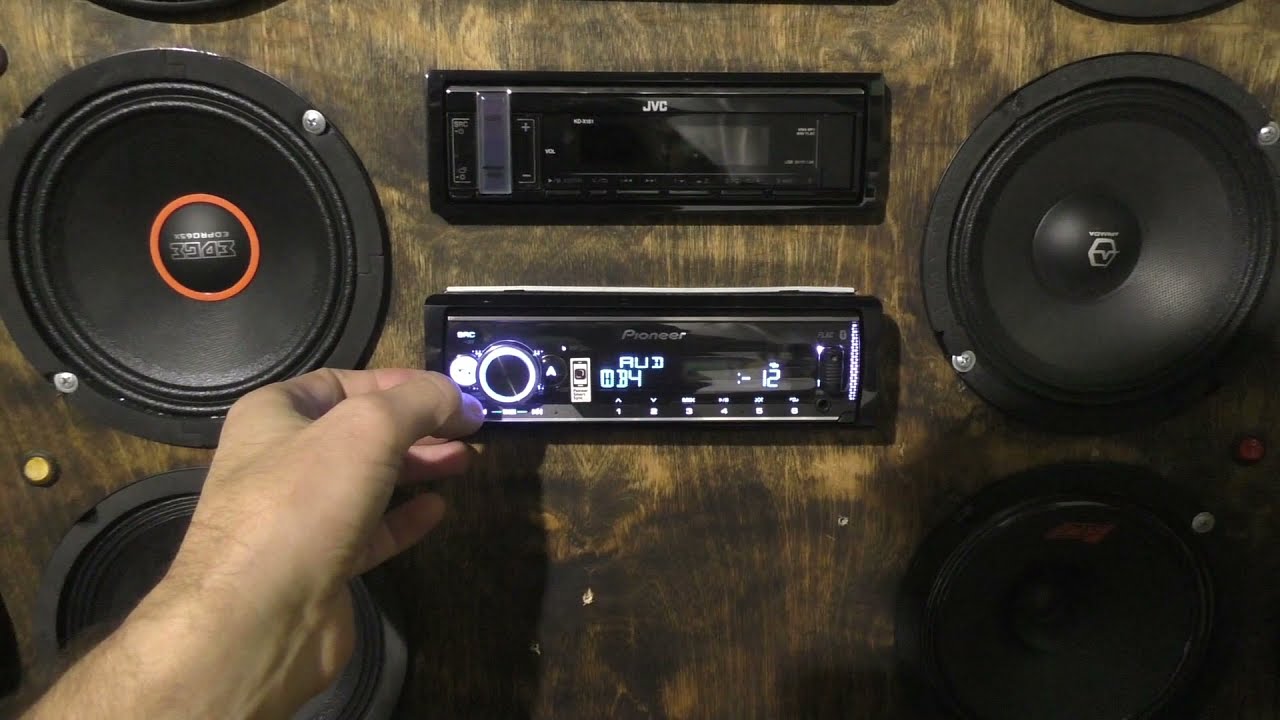 Настройка двухполосной поканальной системы на примере ARIA AE 165 2C, PIONEER S510BT, как настроить