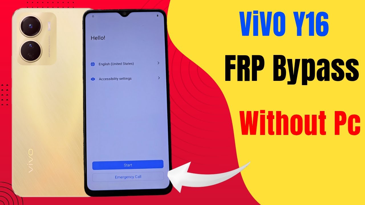 VIVO Y16 FRP Bypass 2025 New Update | VIVO Y16 Google Lock Android 12 | Y16 FRP Settings Not Opening