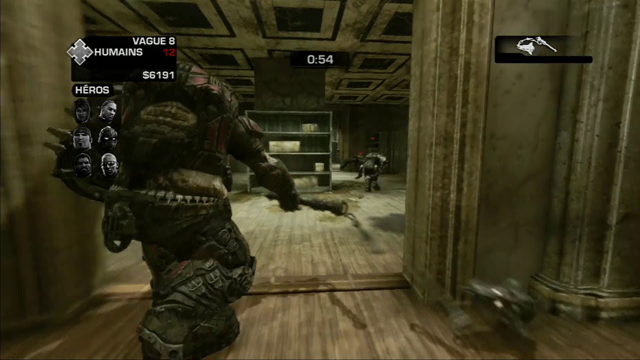GEARS OF WAR 3 Beast mode Insane difficulty on Depth