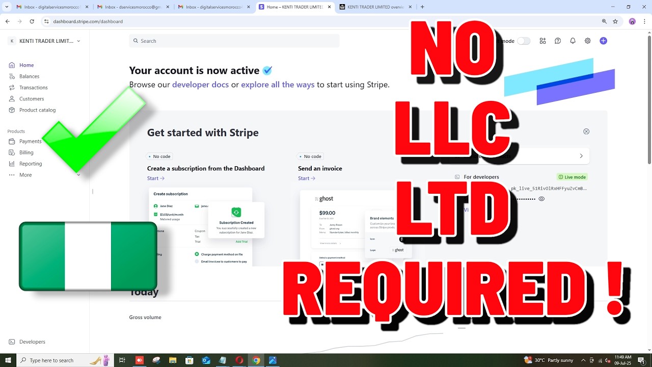 How to Create a Stripe Account in Nigeria Without LLC or LTD 2026 | Setup Stripe Account in Nigeria