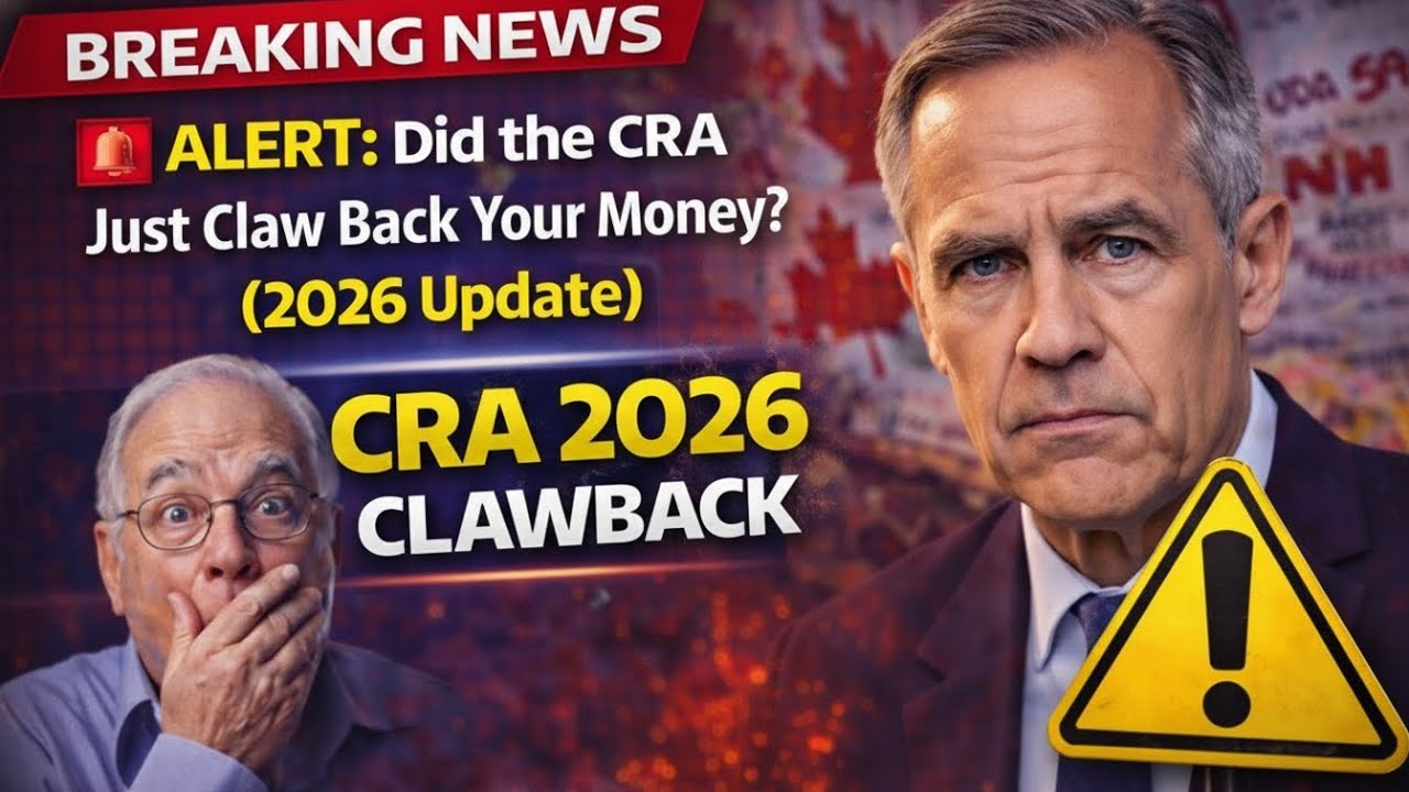 ⚠️ Alert!  Did the CRA Just Claw Back Your Money  2026 Update ⚠️|Canada Pension News Bulletin