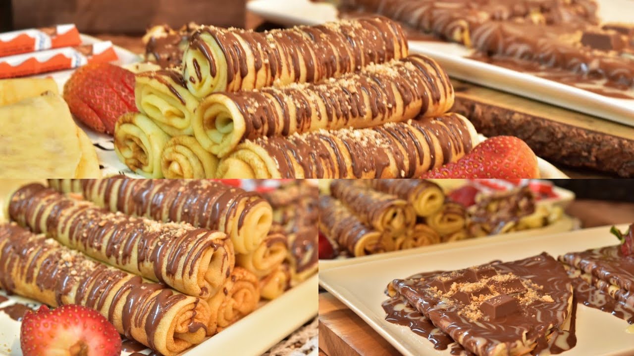 كريب حلو بطريقه ولون مميز  مع كافة أسرار نجاح الوصفه معكم  بتنافس المحلات لاتفوتكم  Sweet crepe