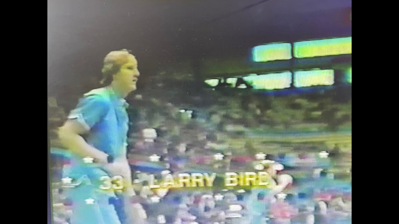1979 NCAA Va Tech 69 - Indiana St 86 (Larry Bird) NCAA 2nd Round