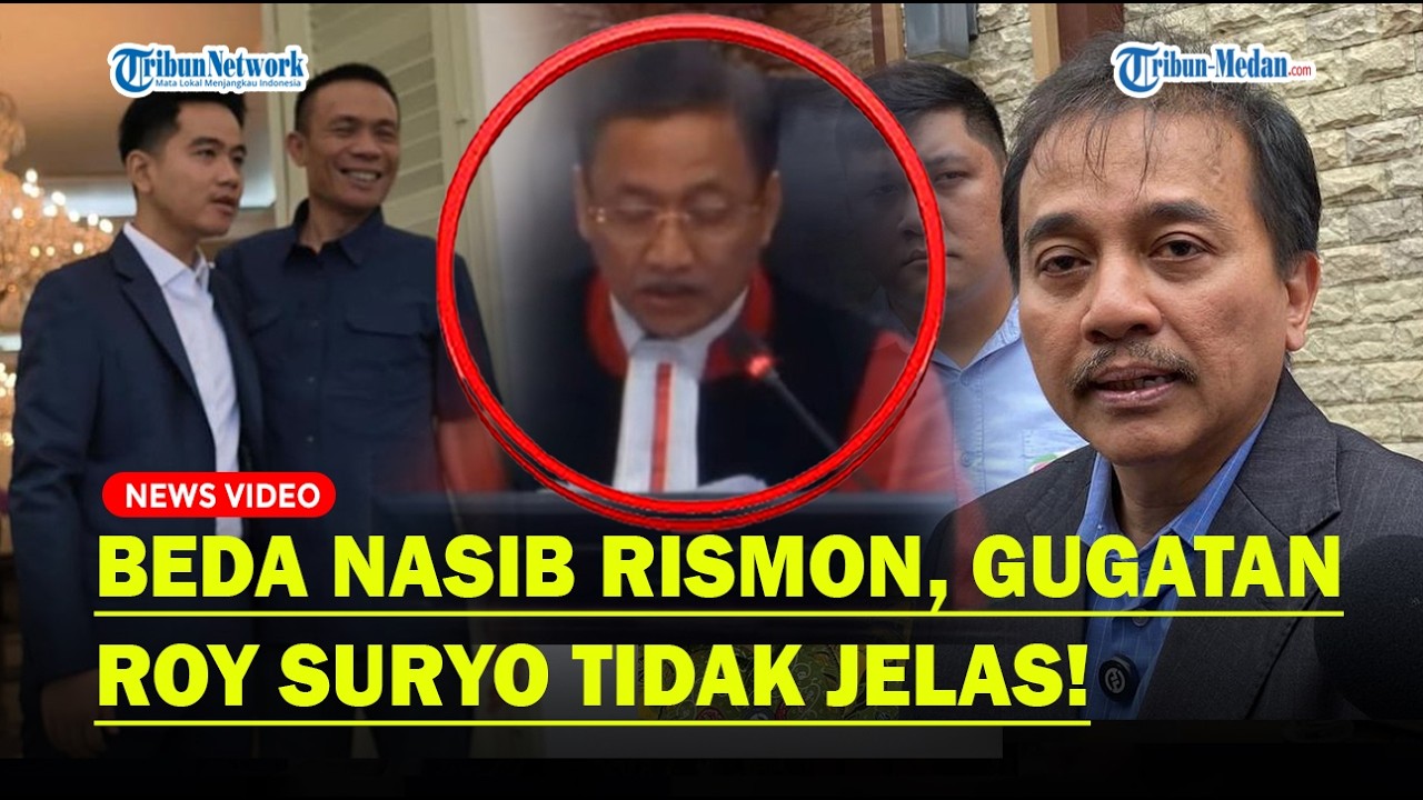 ROY SURYO Semakin Tersudut, MK Nyatakan Gugatan Kasus Ijazah Jokowi Tidak Jelas