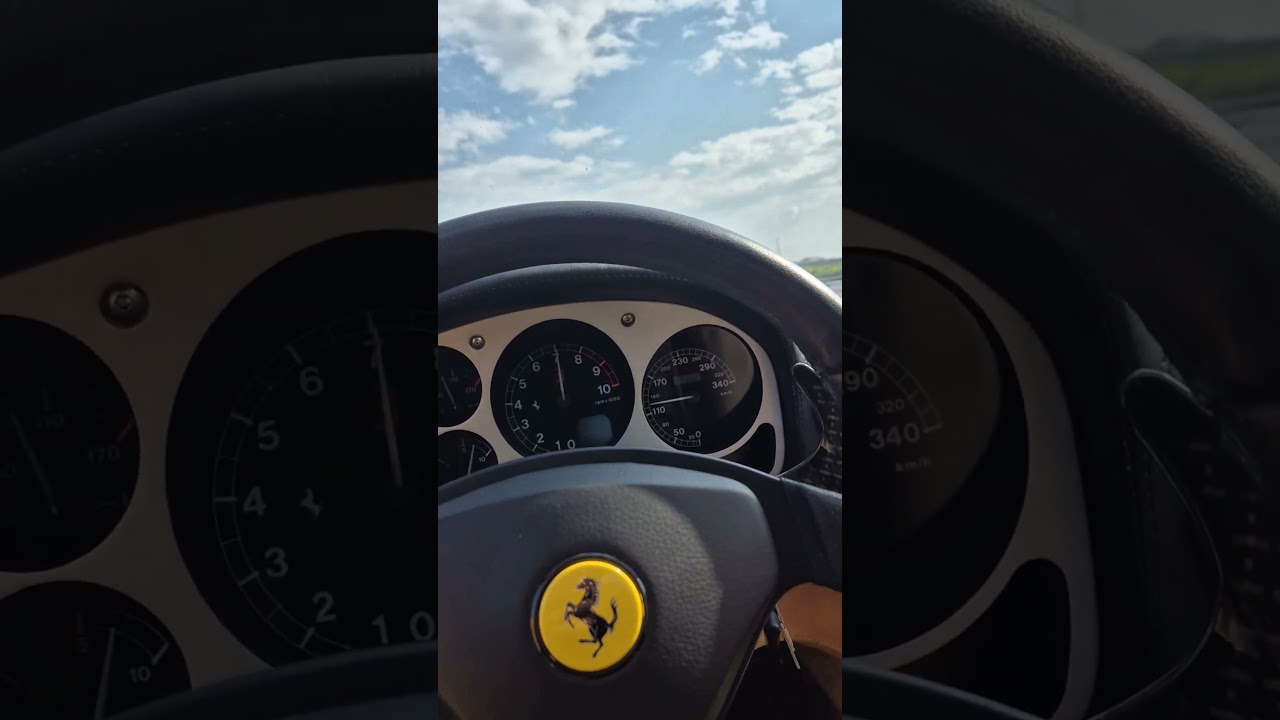 Ferrari 360 Modena F1 sound exhaust full send