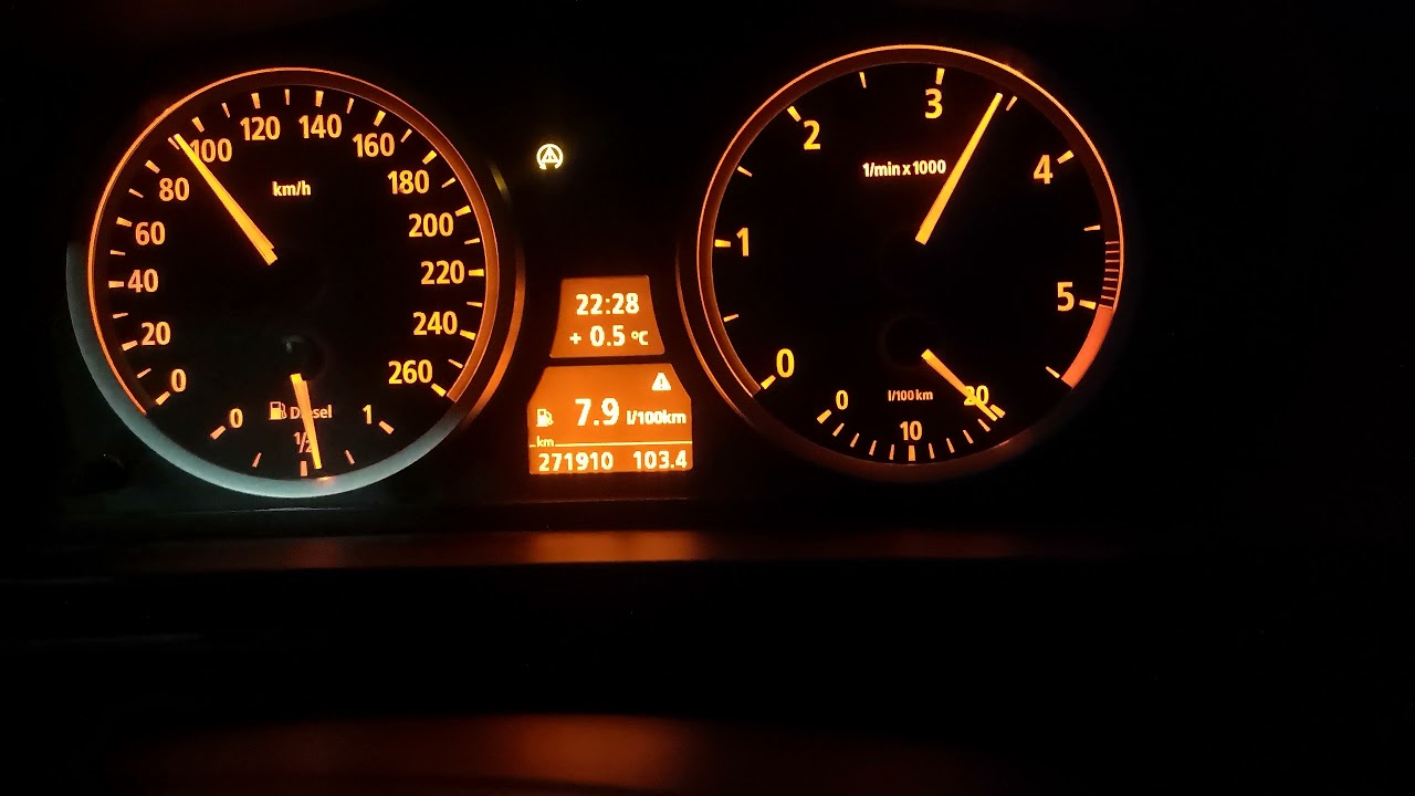 Bmw E60 530d 218hp acceleration 0-120km/h manual transmission