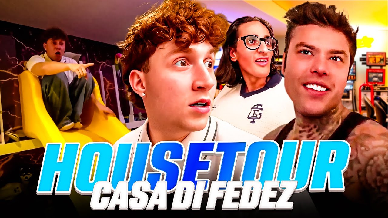 🏡💸HOUSETOUR della CASA di FEDEZ da 20'000'000€! W/Fedez,King Ash,Alice Carollo & Piera!