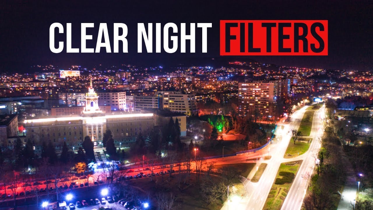 Фильтры CLEAR NIGHT для DJI Mavic 2 Pro/DJI Osmo Pocket!