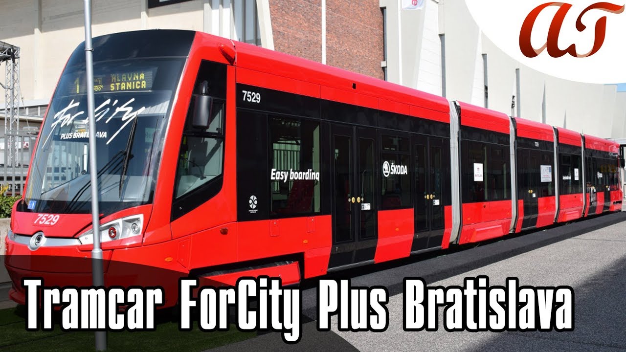 Tramcar ForCity Plus Bratislava by Škoda Transportation a.s.: the design * A&T Design