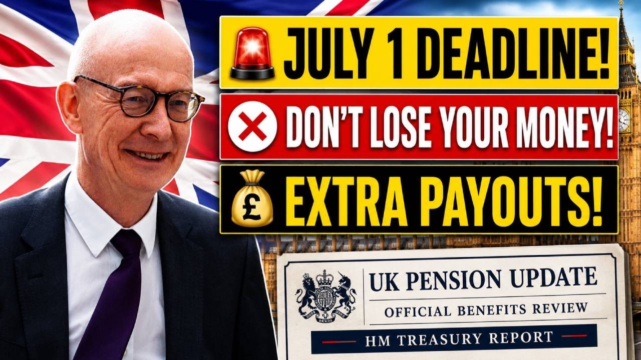 ❌ PENSIONERS, CLAIM THESE EXTRA PAYOUTS BEFORE THE JULY 1 DEADLINE ❌