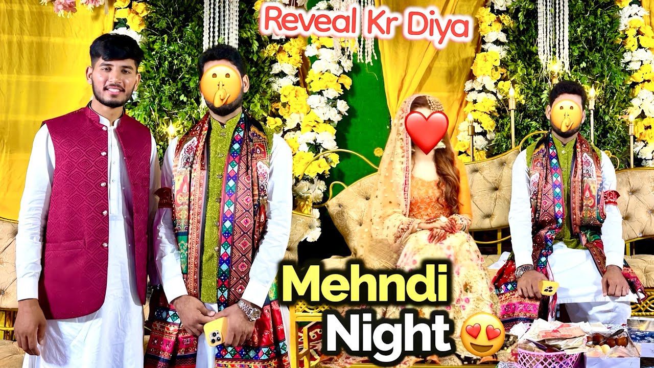GRAND MEHNDI NIGHT❤️😍 | BAHI KE MEHNDI |HAMMAD SHAFIQUE MEHNDI NIGHT🥳