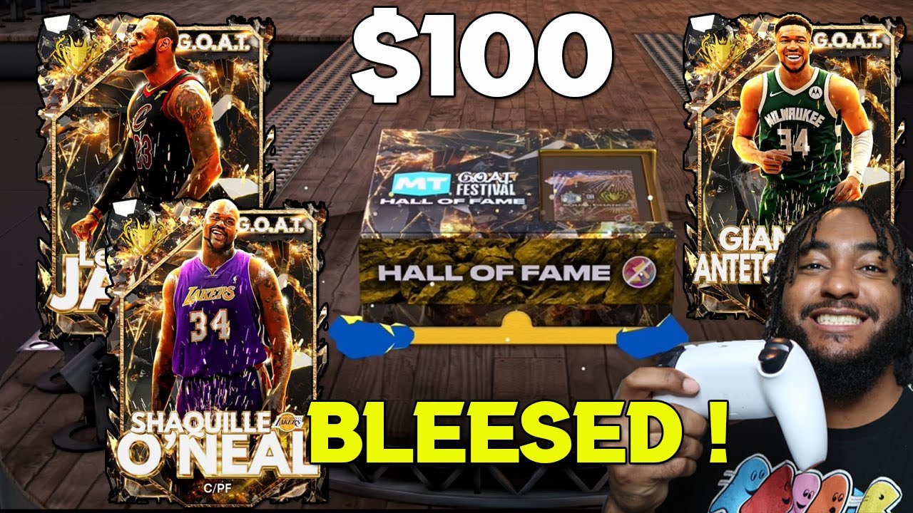 OPENING FIREWORKS HALL OF FAME BOX ! GOAT PULL ! NBA 2K25 MYTEAM