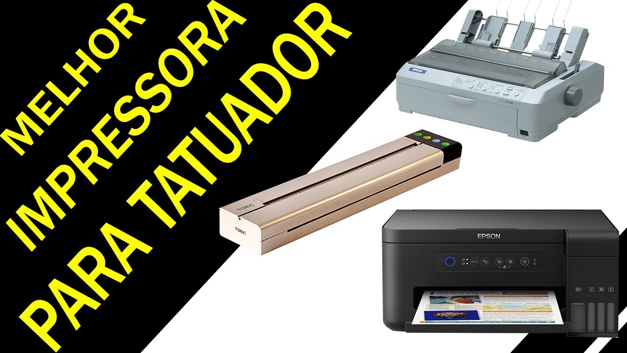 Qual a melhor impressora para tatuador, decalque stencil